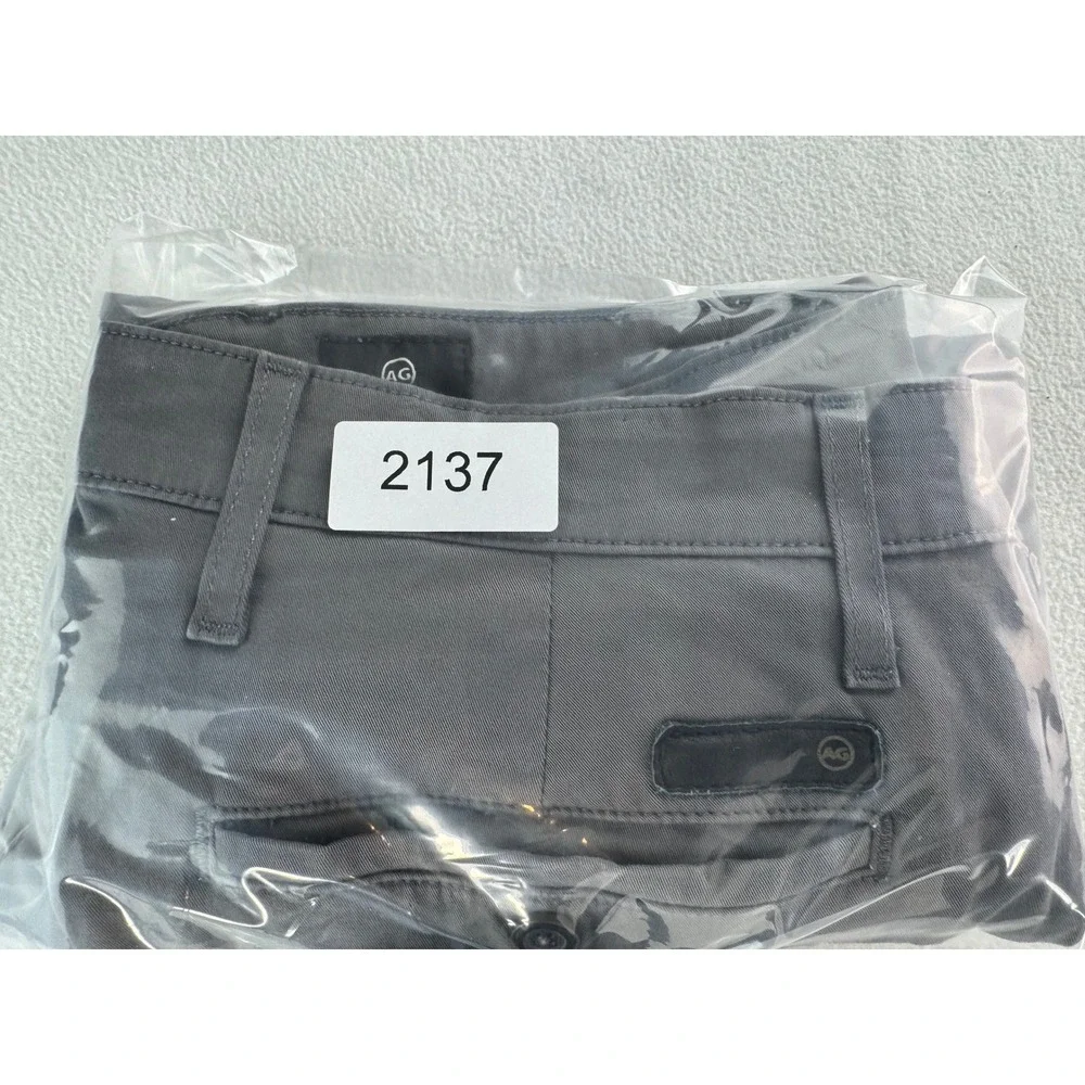 AG Adriano Goldschmied The Marshall Slim‎ Straight Pants Mens 33X35 Gray